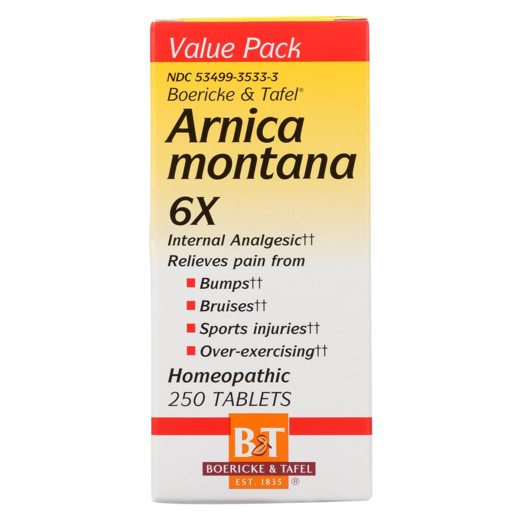 Boericke And Tafel - Arnica Montana 6x - 250 Tablets