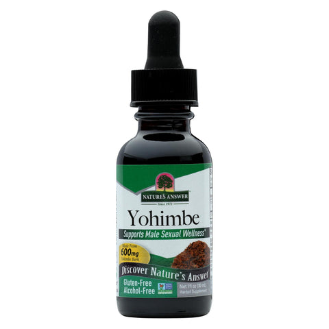 Nature's Answer - Yohimbe Bark Alcohol Free - 1 Fl Oz