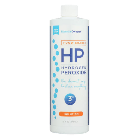 Essential Oxygen Hydrogen Peroxide 3% - Food Grade  - 16 Oz