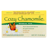 Bigelow Tea Herbal Tea - Cozy Chamomile - Case Of 6 - 20 Bag