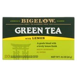 Bigelow Tea Green Tea - With Lemon - Case Of 6 - 20 Bag