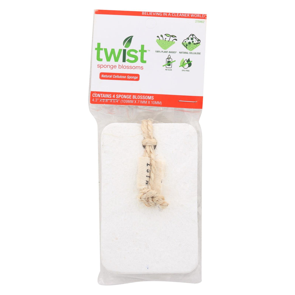 Twist Sponge Blossoms - Case Of 12 - 4 Packs