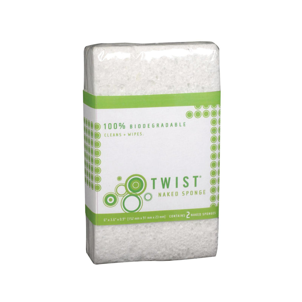 Twist Naked Sponge - Medium - Case Of 6 - 2 Count