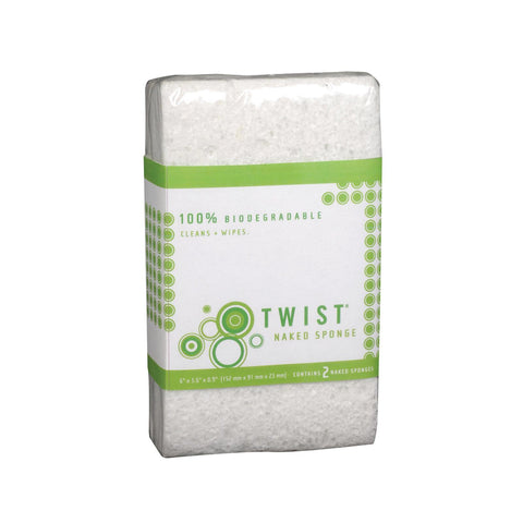 Twist Naked Sponge - Medium - Case Of 6 - 2 Count