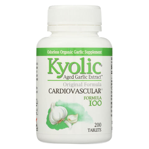 Kyolic - Aged Garlic Extract Hi-po Cardiovascular Original Formula 100 - 200 Tablets