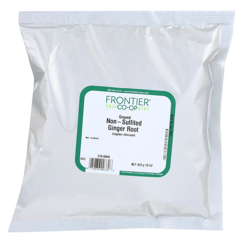 Frontier Herb Ginger Root - Powder - Ground - Bulk - 1 Lb