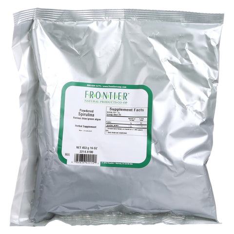 Frontier Herb Spirulina Powder - Bulk - 1 Lb