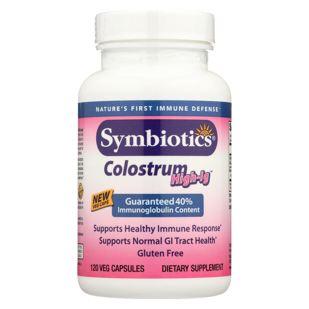 Symbiotics Colostrum High-ig - 120 Capsules