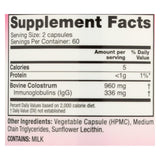 Symbiotics Colostrum High-ig - 120 Capsules