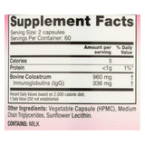 Symbiotics Colostrum High-ig - 120 Capsules