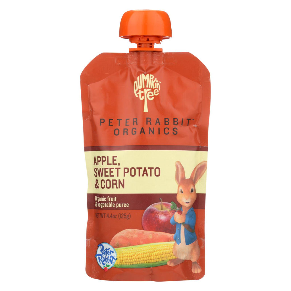 Peter Rabbit Organics Veggie Snacks - Sweet Potato, Corn And Apple - Case Of 10 - 4.4 Oz.