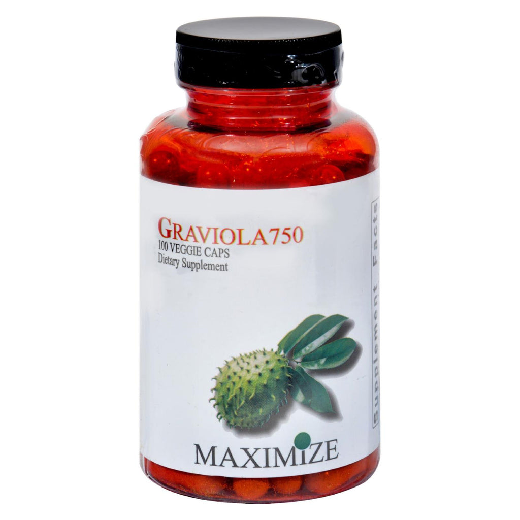 Maximum International Graviola750 - 100 Vegetarian Capsules