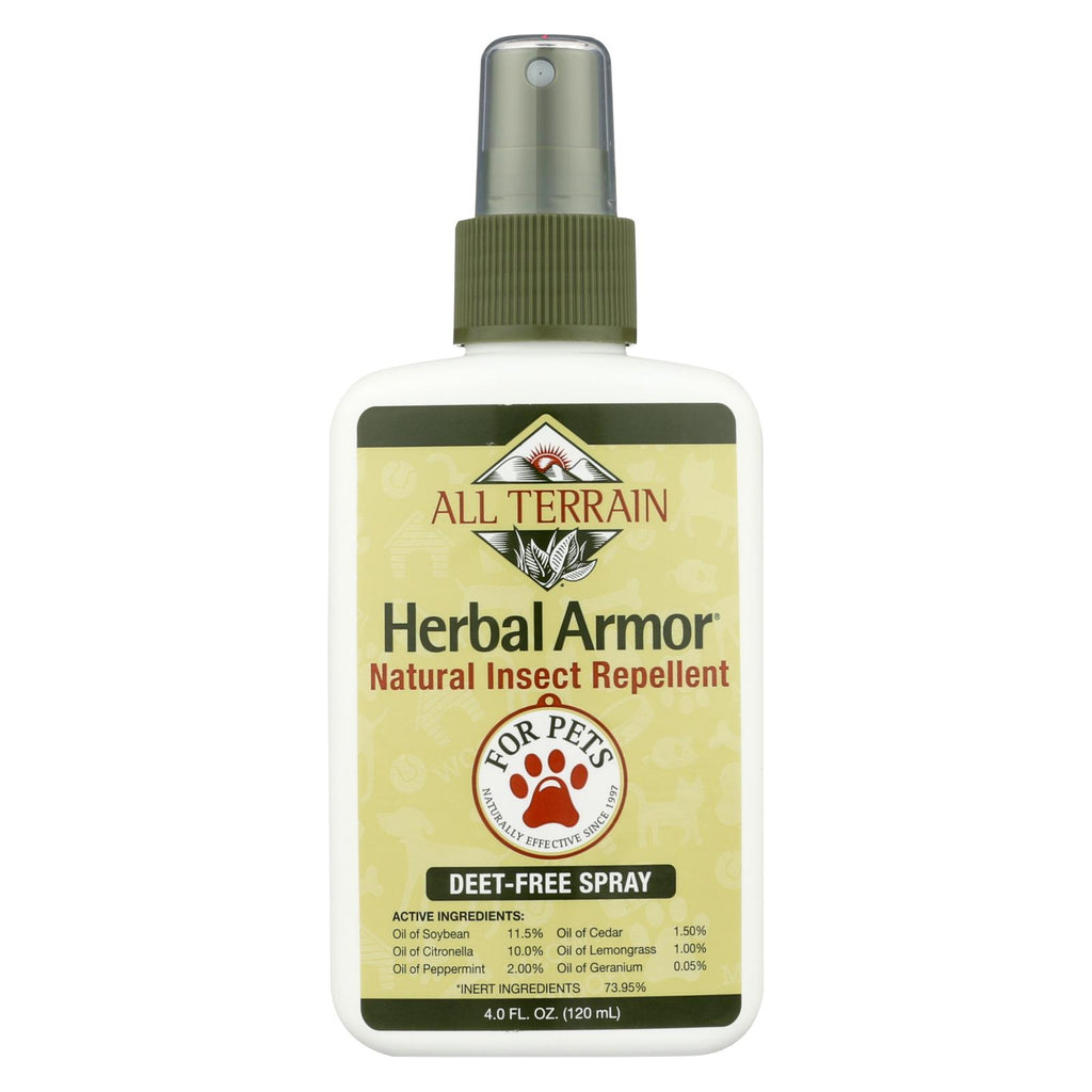 All Terrain - Pet Herbal Armor Insect Repellent - 4 Fl Oz