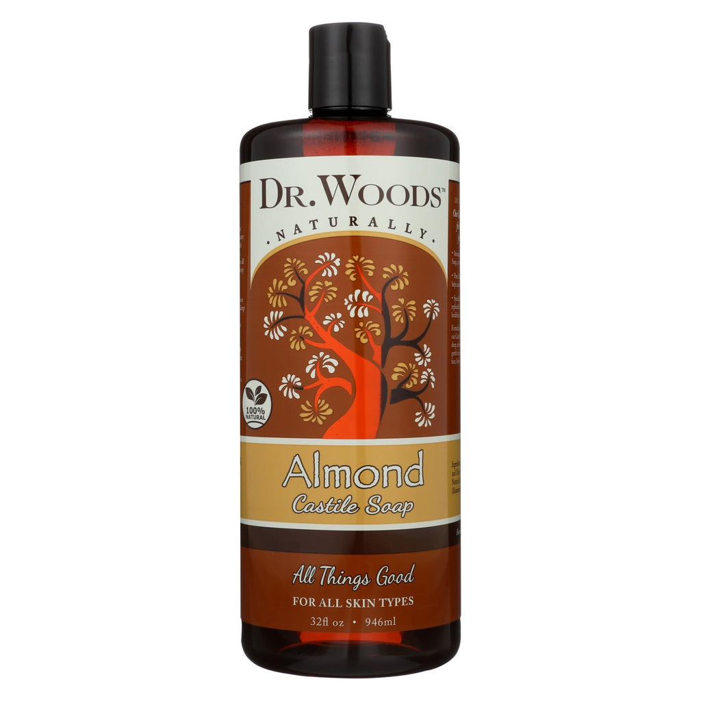 Dr. Woods Pure Castile Soap Almond - 32 Fl Oz