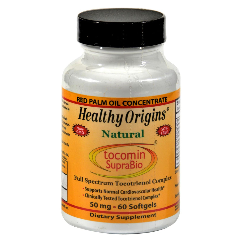 Healthy Origins Tocomin Suprabio - 50 Mg - 60 Softgels