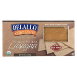 Delallo - Organic Whole Wheat Lasagna Pasta - Case Of 12 - 9 Oz.