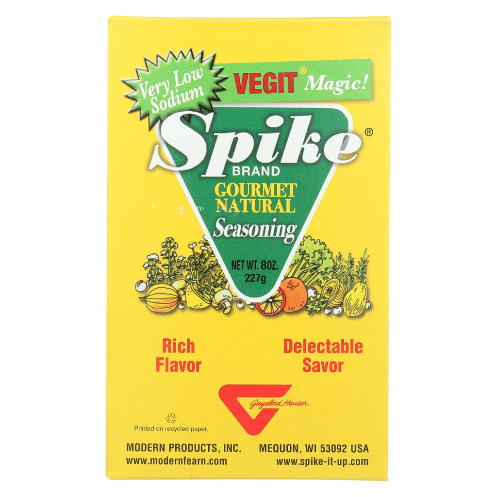 Modern Products Spike Gourmet Natural Seasoning - Vegit - Box - 8 Oz