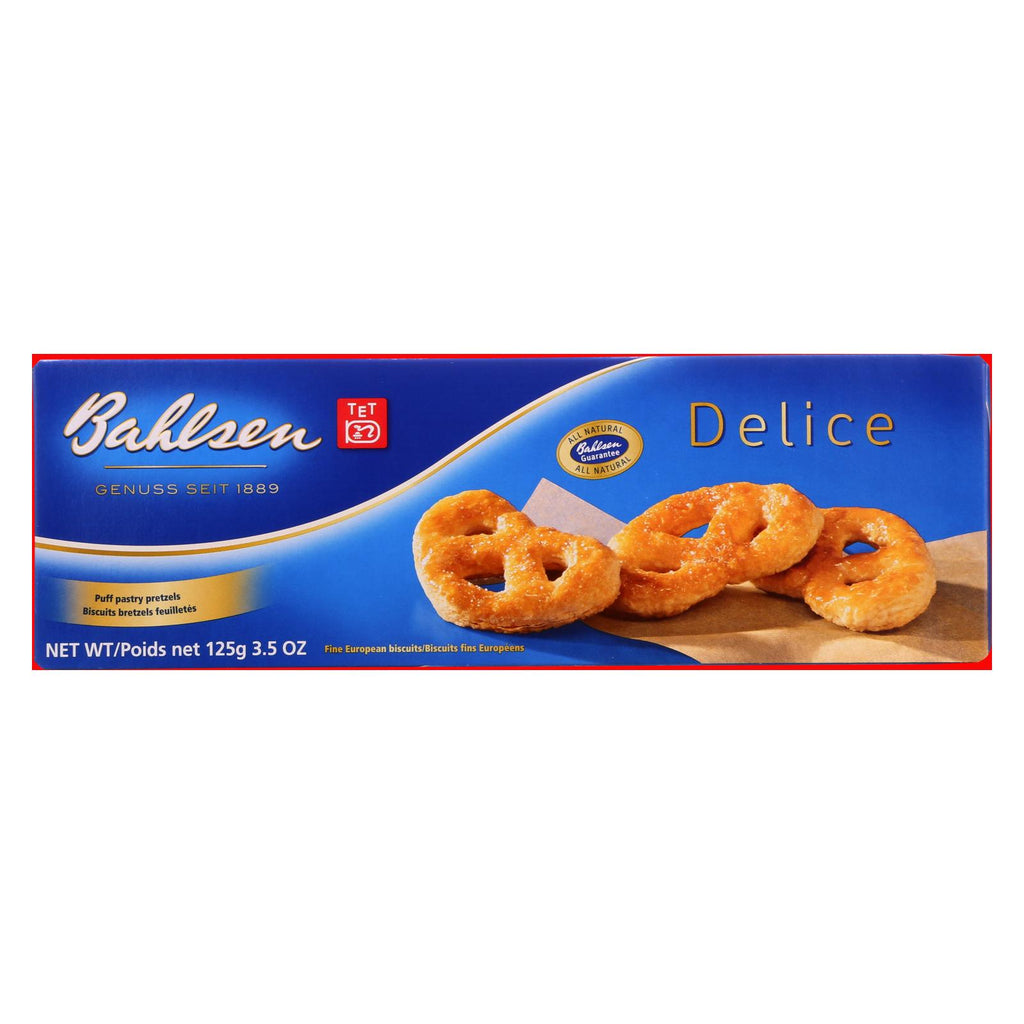 Bahlsen Pastry Twist - Delice - 3.5 Oz - Case Of 12