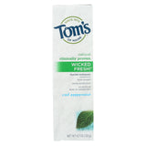 Tom's Of Maine Wicked Fresh Toothpaste Cool Peppermint - 4.7 Oz - Case Of 6