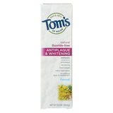 Tom's Of Maine Antiplaque And Whitening Toothpaste Fennel - 5.5 Oz - Case Of 6