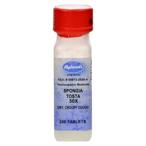 Hyland's Spongia Tosta 30x - 250 Tablets