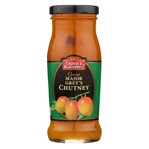 Crosse And Blackwell Chutney - Major Gerry's Chutney - Case Of 6 - 9 Oz.