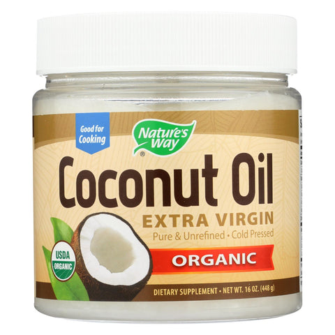 Nature's Way - Efagold Coconut Oil - 16 Fl Oz