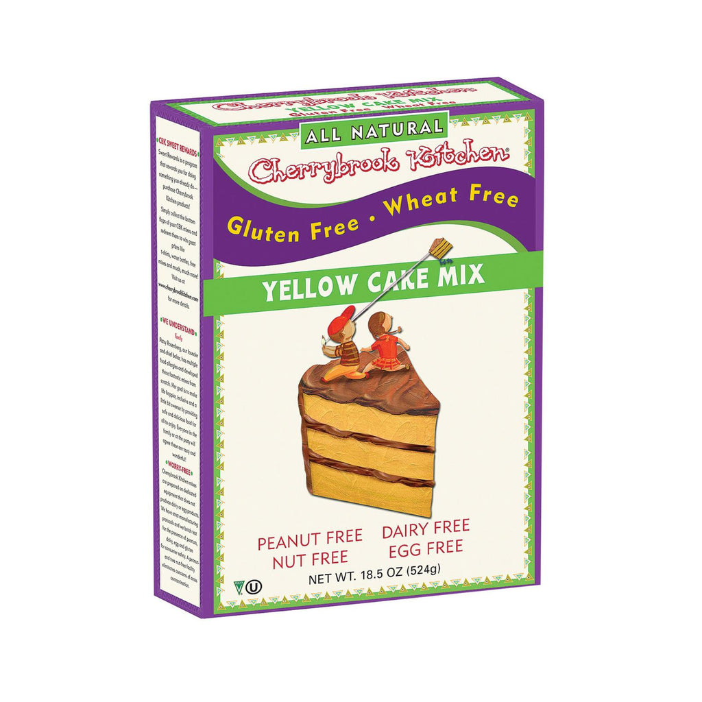 Cherrybrook Kitchen - Gluten & Wheat Free Yellow Cake Mix - Case Of 6 - 16 Oz