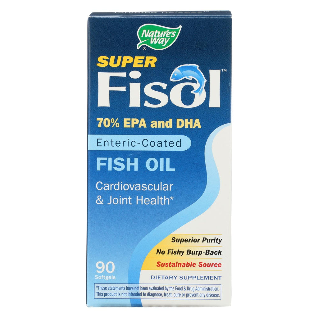 Nature's Way - Super Fisol Fish Oil - 90 Softgels