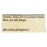 Santa Barbara Stuffed Olives - Jalapeno - Case Of 6 - 5 Oz.