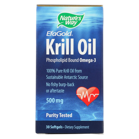 Nature's Way - Efagold Krill Oil - 30 Softgels