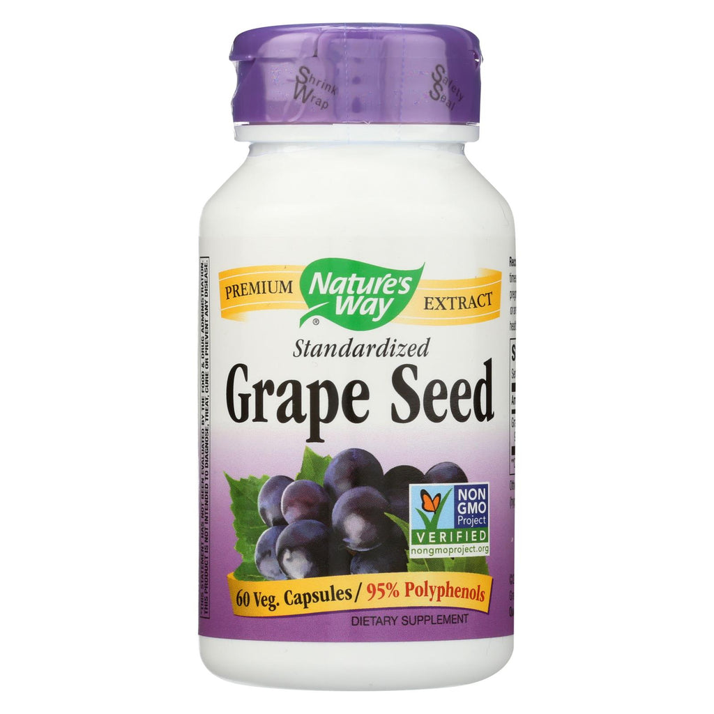 Nature's Way - Grape Seed Standardized - 60 Vcaps