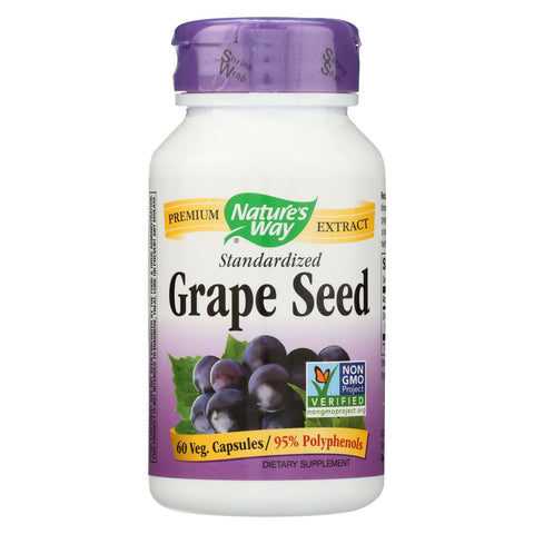 Nature's Way - Grape Seed Standardized - 60 Vcaps