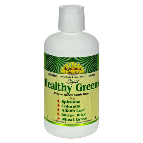 Dynamic Health Healthy Greens Liquid - 32 Fl Oz