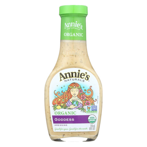 Annie's Naturals Organic Dressing Goddess - Case Of 6 - 8 Fl Oz.