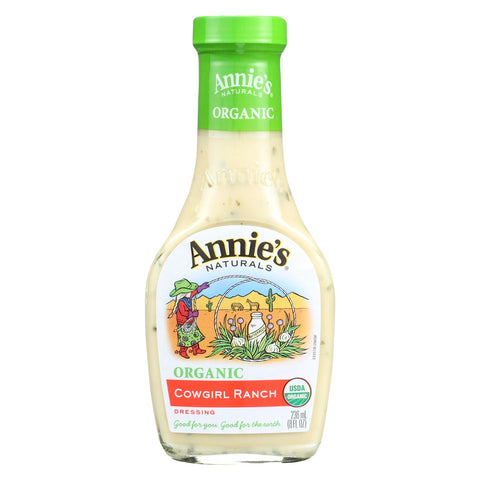 Annie's Naturals Organic Dressing Cowgirl Ranch - Case Of 6 - 8 Fl Oz.