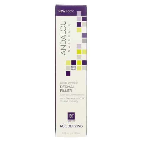 Andalou Naturals Age Defying Deep Wrinkle Dermal Filler - 0.6 Fl Oz