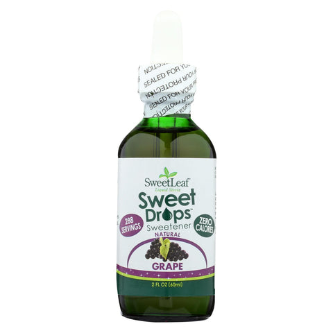 Sweet Leaf Sweet Drops Sweetener Grape - 2 Fl Oz