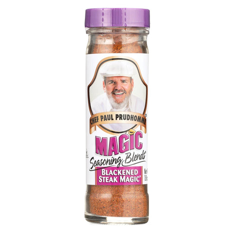 Magic Seasonings Chef Paul Prudhommes Magic Seasoning Blends - Blackened Steak Magic - 1.8 Oz - Case Of 6