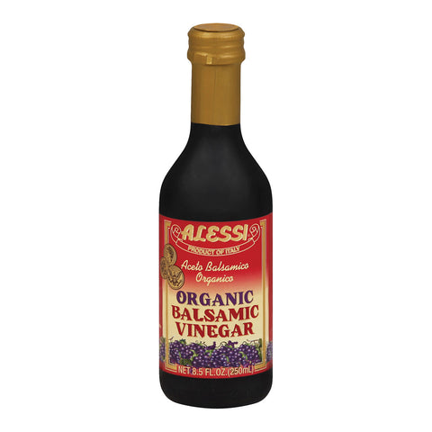 Alessi - Vinegar - Organic - Balsamic - Red Wine - Case Of 6 - 8.5 Oz