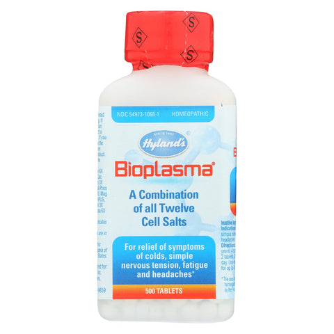 Hylands Homeopathic Bioplasma Cell Salts - 500 Tablets