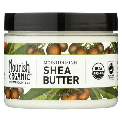 Nourish Organic Raw Shea Butter Intensive Moisturizer - 5.5 Oz