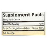 Nature's Way - Zinc Chelate - 30 Mg - 100 Capsules