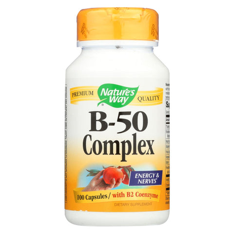 Nature's Way - Vitamin B-50 Complex - 100 Capsules