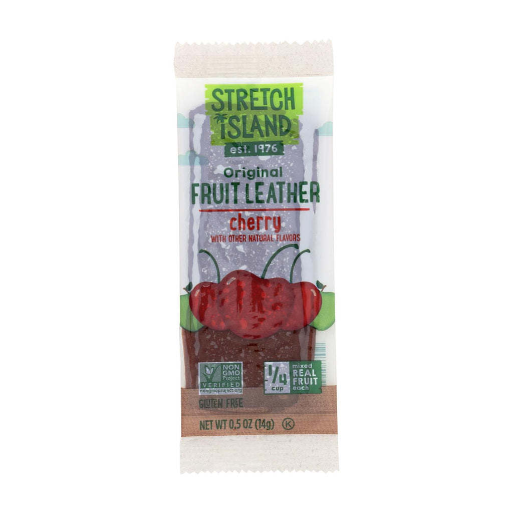 Stretch Island Fruit Leather Strip - Orchard Cherry - .5 Oz - Case Of 30