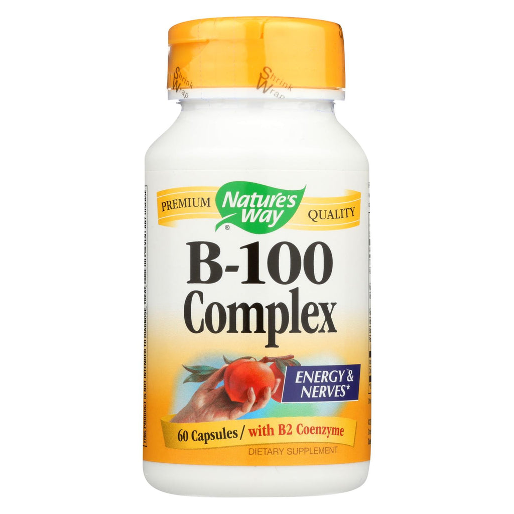 Nature's Way - Vitamin B-100 Complex - 60 Capsules