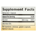 Nature's Way - Folic Acid - 800 Mcg - 100 Capsules