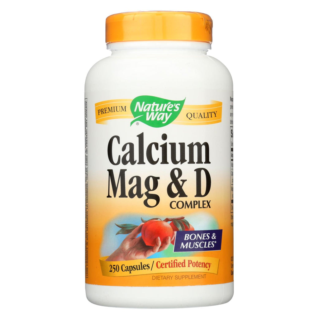 Nature's Way - Calcium Mag And D Complex - 250 Capsules