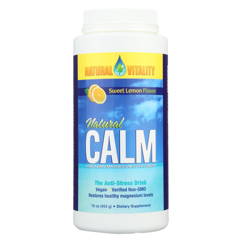 Natural Vitality Natural Calm Sweet Lemon - 16 Oz