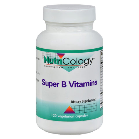 Nutricology Super B Vitamin Complex - 120 Capsules